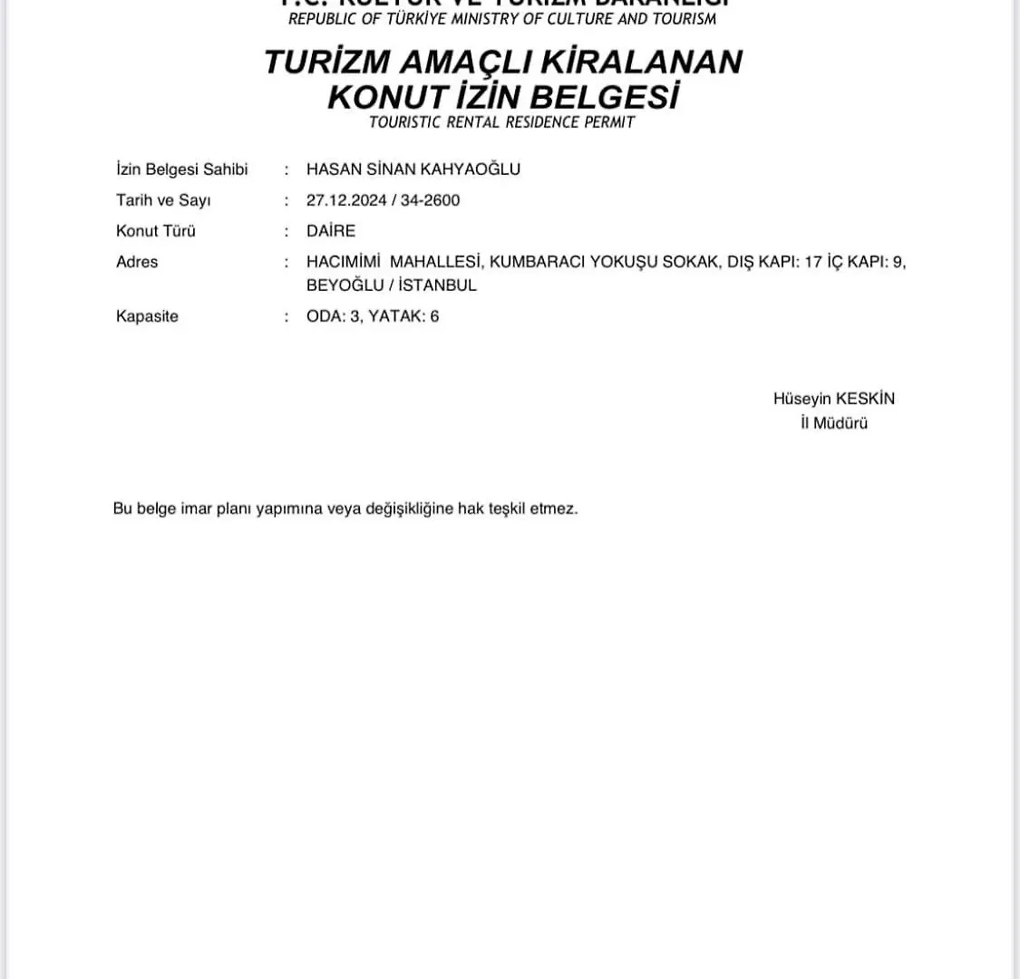 Central Apartment Close To Galataport Istanbul Turkey